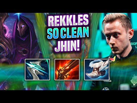 REKKLES IS SO CLEAN WITH JHIN! - KC Rekkles Plays Jhin ADC vs Aphelios! | Season 2022