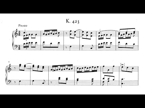Scarlatti: Keyboard Sonata in C major, K.423