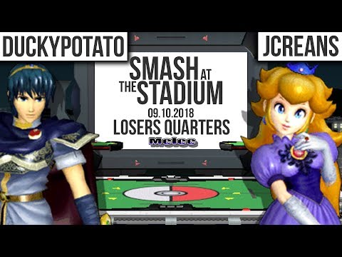 DuckyPotato (Marth) vs. JcReans (Peach) - Losers Quarters - Smash at The Stadium 09.10.2018