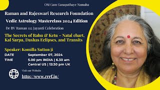 The Secrets of Rahu & Ketu by Komilla Sutton ji