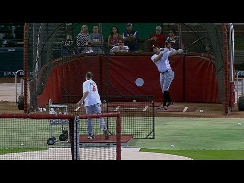 Redmond prepares Stanton for Home Run Derby