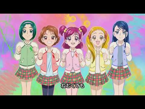 ED2 «Ganbalance de Dance ~Yume Miru Kisekitachi~» — Канако Миямото, Precure 5