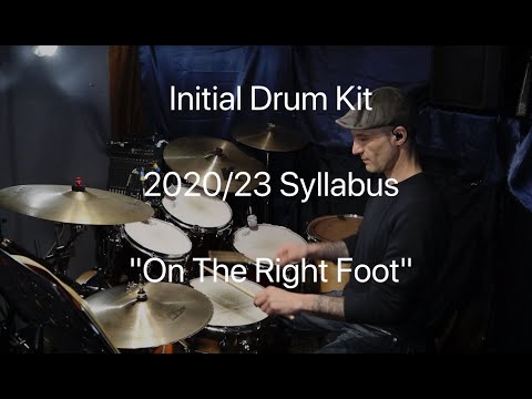 On The Right Foot - Initial Drum Kit Trinity College
