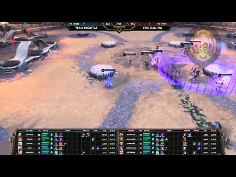 Smite Alienware Arena $10k Cup W1D2 - Team Dignitas vs. COGnitive Gaming