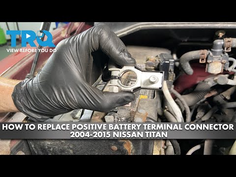How to Replace Positive Battery Terminal Connector 2004-2015 Nissan Titan