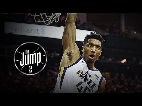 T-Mac On Donovan Mitchell's Self Putback Dunk: "I jumped out of my seat!" | The Jump