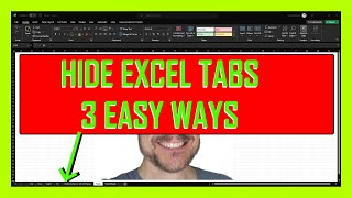 EASY: Hide Worksheet Tabs in Excel Workbook