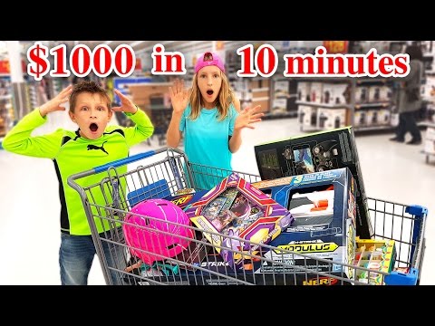 $1000 in 10 Minutes Shopping Challenge!!!