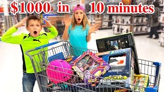 $1000 in 10 Minutes Shopping Challenge!!!