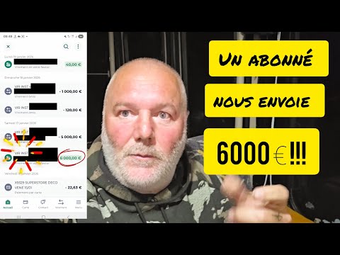 ON REÇOIT 6000 € PAR UN ABONNÉ !!!! C’est sûrement une erreur 🤔