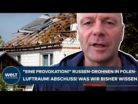 PUTINS KRIEG: "Eine Provokation!" Russen-Drohnen in Polen-Luftraum! Abschuss! Was wir bisher wissen!