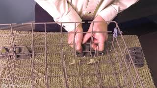 Whirlpool Dishwasher Repair: How to Replace the Lower Rack Wheels