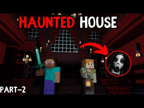The haunted house part-2 Minecraft in Hindi by Defused Devil