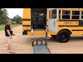 2002 Freightliner Thomas School Bus With Handicap Lift VN7915 Handicap Lift