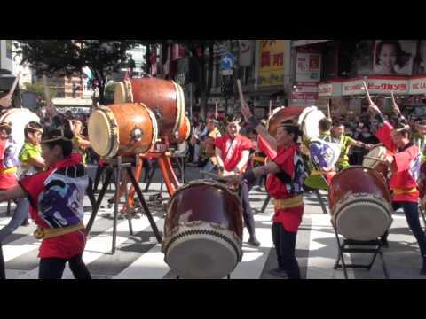 第10回渋谷音楽祭　大江戸助六太鼓　'The 10th Shibuya Music Festival' Oedo Sukeroku