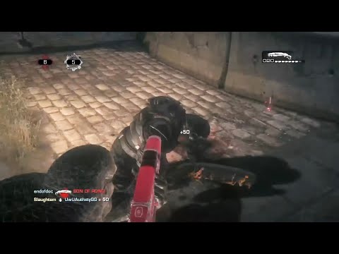 EMBARRASSING ANOTHER TOXIC TEABAGGER - GEARS OF WAR ULTIMATE EDITION