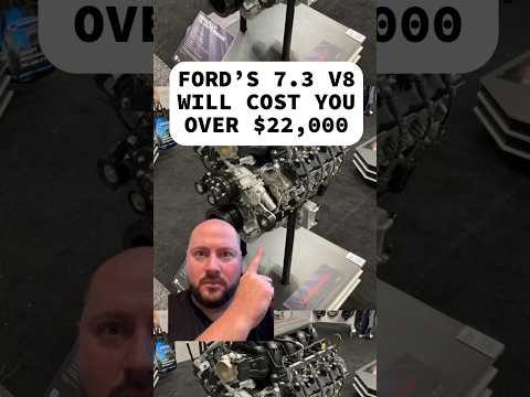 The 7.3 liter megzilla V8 from Ford is finally on sale for over $22,000. #ford #v8 #fordtrucks