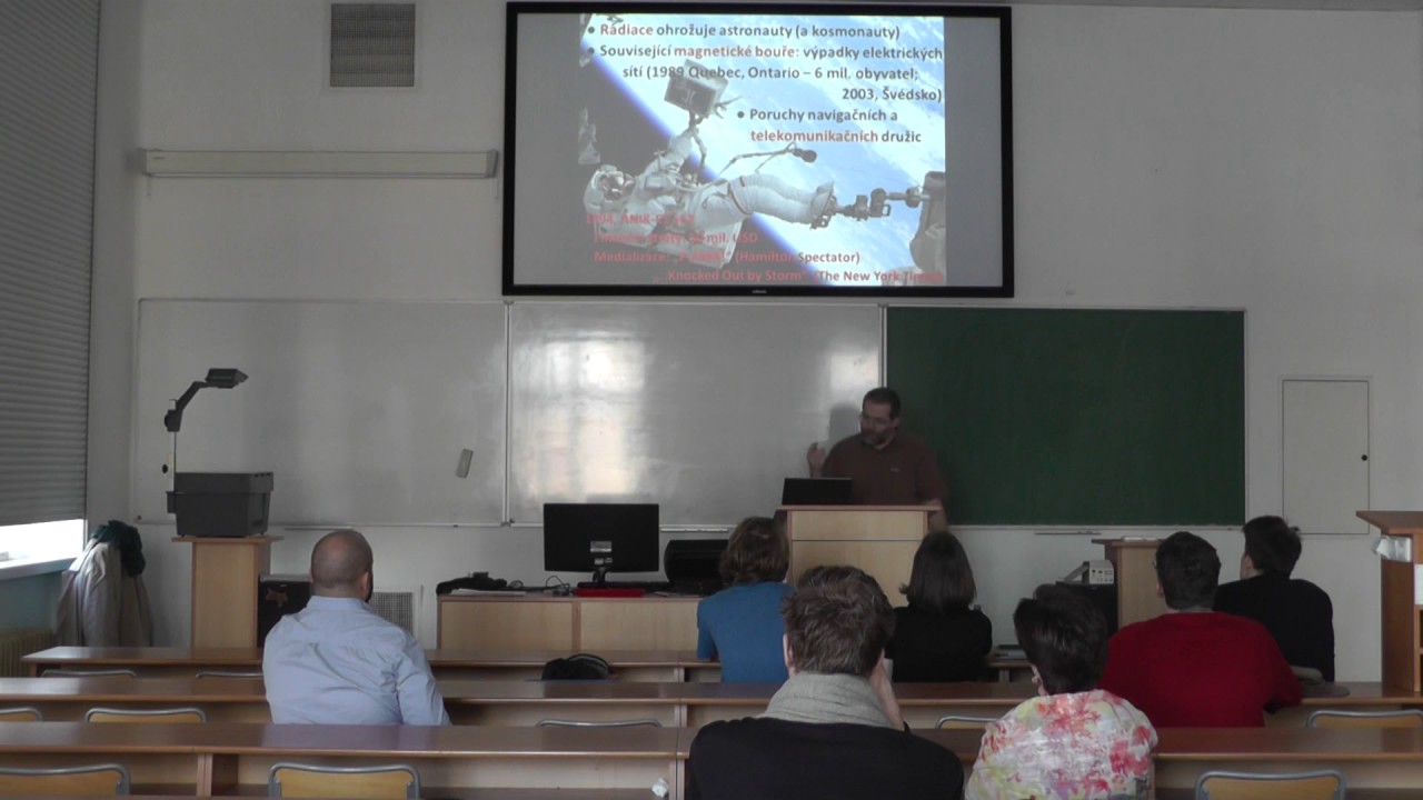 Seminář z Astrobiologie 2017/2 – Ondřej Santolík: Připravované přístroje pro sondy JUICE a ExoMars