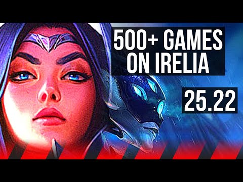 IRELIA vs CAMILLE (TOP) | 500+ games | KR Master | 25.22