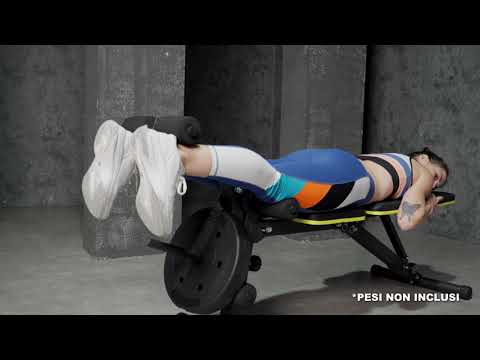 Scheda panca leg extension leg curl