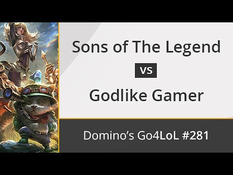 Sons of The Legend vs. Godlike Gamer - Octavos - Domino's Go4LoL #281