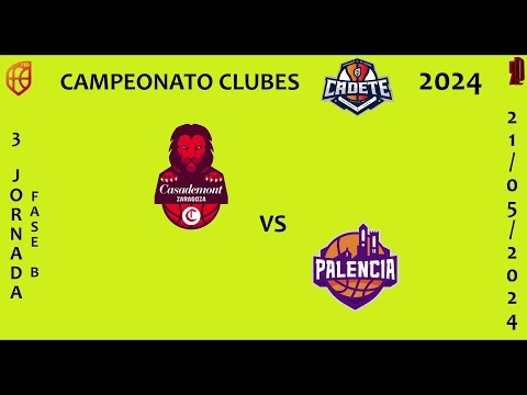 CASADEMONT ZARAGOZA A //ZUNDER MARISTAS #3 FB CECM CAMPEONATO CLUBES CADETE 2024