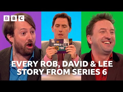 Every Rob Brydon, David Mitchell and Lee Mack Story From Series 6 | Would I Lie To You?