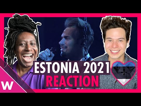 Estonia Eurovision 2021 Reaction | Uku Suviste "The Lucky One" - Live performance