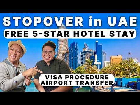 STOPOVER in ABU DHABI: FREE HOTEL STAY + VISA PROCEDURE