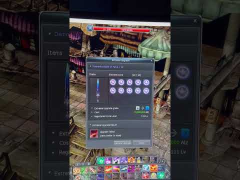 demonite blade  extreme upgrade 6 to 7 cabal online ph