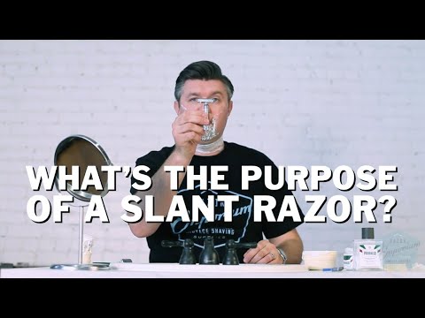 What's The Purpose of a Slant Razor? Featuring: the Merkur 37C - HD Slant DE Safety Razor