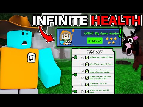 NEW Big Game Hunter Class is OP in 99 Nights in the Forest (UPDATE)