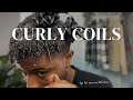 Curly Looking Finger Coils Step By Step