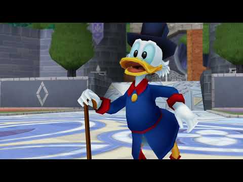 Kingdom Hearts Birth by Sleep Final Mix Theater Mode Scene 211- A Well-Mannered Lass