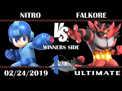 Dairantou #10 Singles: WR2 - Nitro (Megaman) vs Falkore (Incineroar)