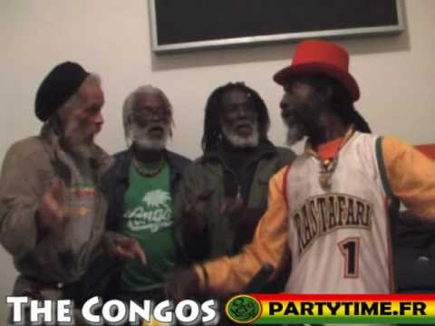 THE CONGOS - Freestyle at Party Time Radio Show - 2010