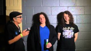 UFO's Vinnie Moore & Rob DeLuca -  BackStage360 Videos and Interviews