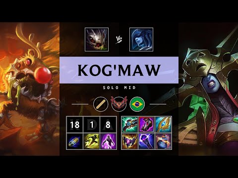 Kog'Maw Mid vs Lissandra - BR Grandmaster Patch 25.14