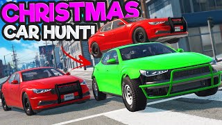 CHRISTMAS Car Hunt on ICY Roads is IMPOSSIBLE in BeamNG Drive Multiplayer!