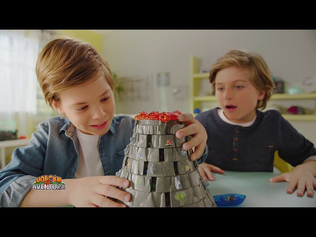 Vídeo relacionado con PLAY FUN BY IMC TOYS Volcán Aventura (Versión española) | Juego de Mesa familiar divertido para niños y niñas +6 Años