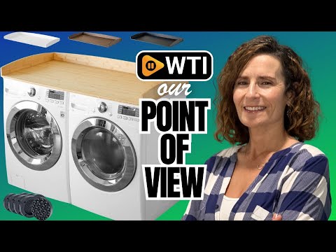Nedura Washer Dryer Countertop with Anti-Vibration Pads - WTI product video review
