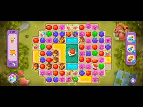 Gardenscapes Level 2318 [Hard Level] #androidgameplay #gardenscapesgame #tranding #powerseekers #vir