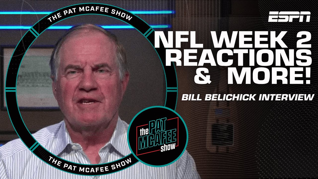 Bill Belichick’s IMPRESSED with Saints, talks Bears offensive struggles & more | The Pat McAfee Show