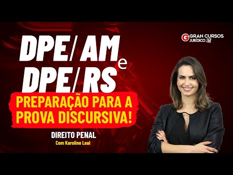 DPE AM e DPE RS - Preparação para a discursiva! Direitos Humanos Com Karoline Leal
