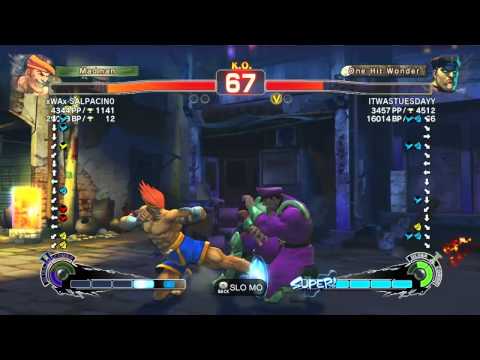 SSF4 AE 2012: xWAx SALPACIN0 (Adon) vs ITWASTUESDAYY (Bison)