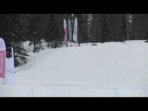 FWT09 @ Ounasvaara -Novice Slope Style - Run1  - 5th: Perttu Hyvärinen(MCO)