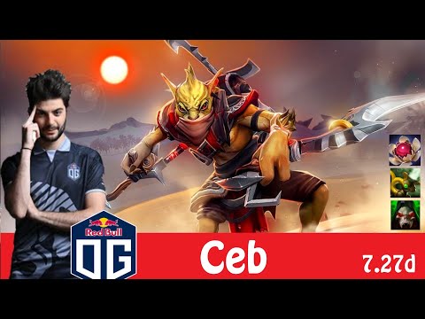 [DOTA 2] OG.Ceb the BOUNTY HUNTER [OFFLANE] [7.27D]