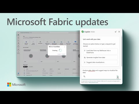 Microsoft Fabric: Data mirroring and Copilot updates