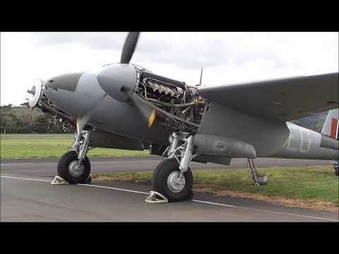 Mosquito KA114 first engine run