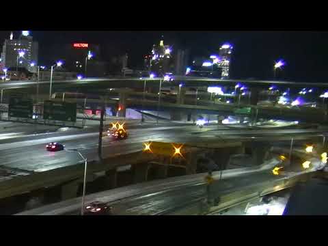 For the second time, a driver fell from a high interstate bridge in Milwaukee and survived